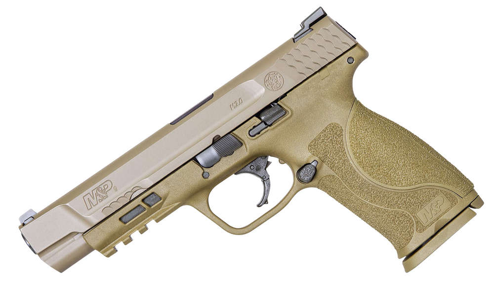 Handguns Smith&Wesson 5" 9mm S&W*M&P9        11989 9M 2.0 NTS         5 17R FDE • Model: 5"